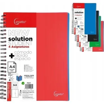 Sešit A4 s linkami (kostkovaný) MP 120 listů