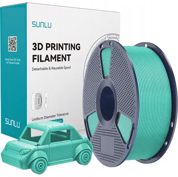 Filament SUNLU PET-G 1.75mm 1kg Mint Green / Mátově zelená