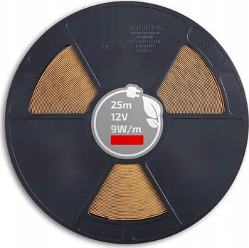 LED páska LED pásek COB 480LED 25m 12V Neonová linka Červená