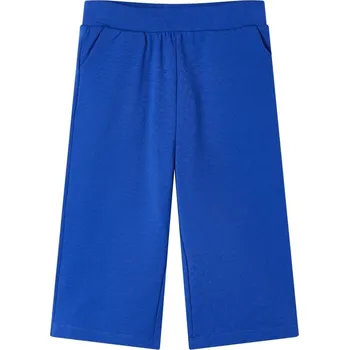 Chlapecké kalhoty vidaXL Dětské kalhoty s širokými nohavicemi 104 [11040] Barva: Modrá