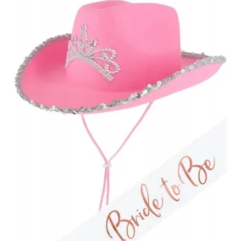 Klobouk Doplňky na rozlučka se svobodou - klobouk s korunou, šerpa