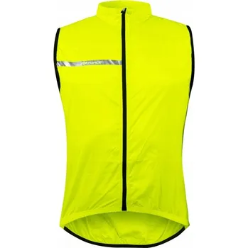 Cyklistická vesta Cyklistická vesta Force XS žlutá