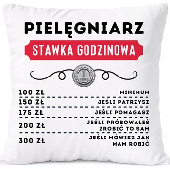 Polštář Polštář pro obkladače jako Dárek s potiskem , bílý PoliDraw