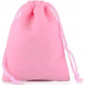 Školní sáček SAMETOVÝ SÁČEK NA KOSTI HRACÍCH KOSTEK MINCE 8x10 CM