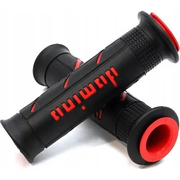 grip DOMINO A250 - ČERNO-ČERVENÉ - GRIPY RUKOJETI MADLA