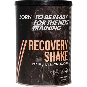 Iontový nápoj BORN BORN Recovery Shake, 450g - red fruit/lemon