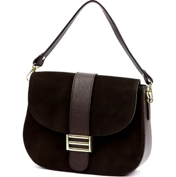 Kabelka Dámská kabelka Luka 26-001 tmavě hnědá + doprava zdarma