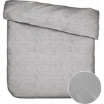 Essenza povlečení na přikrývku 160 x 200 cm bavlna, bavlna, antracitová barva