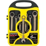 Proteco Sada klíčů ráčnových CrV SRK772 (8,10,12,13,14,17,19mm)