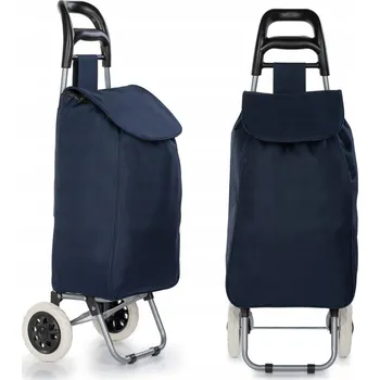 Nákupní vozík NEW RIO SKLÁDACÍ taška na kolečkách LEHKÝ a ODOLNÝ modrá