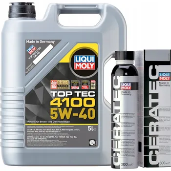 Motorový olej Liqui Moly Motorový olej TOP TEC 4100 5W40 5L