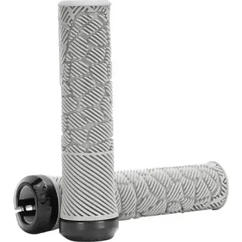 grip Gripy na řidítka kola TPR 145 mm s objímkou Enlee, šedé