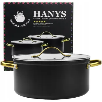 Hrnec Tradiční Hrnec Silesia Emalia HANYS 7,5 l