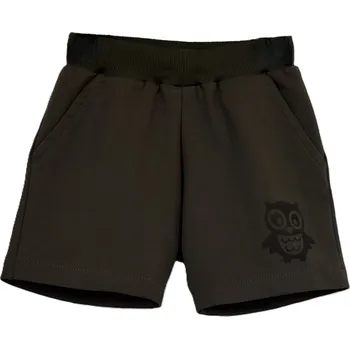 Chlapecké kraťasy ZÁHOŘÍ Rudel ZÁHOŘÍ Dětské kraťasy - zelené sova Velikost: 128