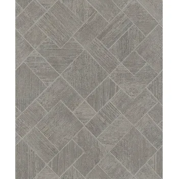Tapeta Vliesová tapeta na zeď, šedo-hnědá, geometrický vzor, 35511, Ritus, Marburg