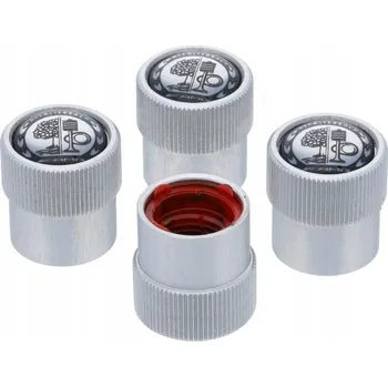 autokoberec KRYTKY VENTILKŮ KOL MERCEDES AMG STŘÍBRNÉ