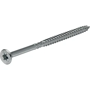 Vrut Vrut do dřevotřísky EASYtop CUT zápustná hlava s frézovacími žebry, TX, částečný závit, ocel, pozinkované - 5.0 x 60 mm -TX25