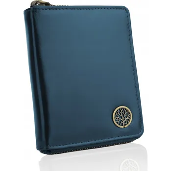 Peněženka Betlewski , přírodní kůže, modrá - muž