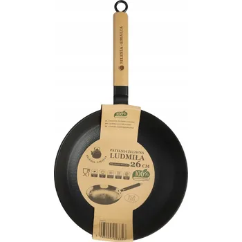 Pánev Tradiční pánev Silesia Emalia LUDMIŁA 26 cm litinová
