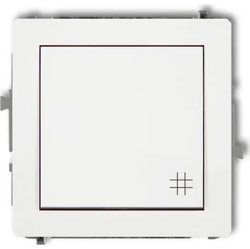 vypínač Křížový spínač Bílý matný Karlik Deco - 25DWP-6