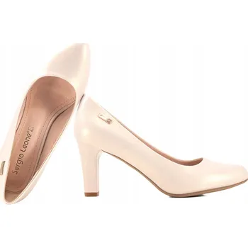 Dámské lodičky Sergio Leone dámské lodičky na sloupkovém podpatku, velikost 39