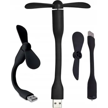 Domácí ventilátor Wiatraczek Silikonowy Mini Wiatrak Na USB Do PC - Mini USB ventilátor, silikonový