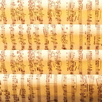 Dortisimo Transfer fólie Noty hnědé (Notes de musique 045794, 070200)