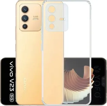 Silikonový kryt pro Vivo V23 5G - Průhledný
