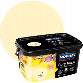 barva na zeď Nobiles latexová Barva na zeď 5 l Letní písek 7 matná