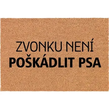Rohožka Kokosová Vstupní Rohožka Domů | Dárek Zvonek Neškodí