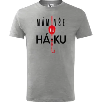 Chlapecké tričko Dětské tričko s potiskem Mám vše na háčku Velikost: 158/12 let, Barva trička: Tangerine orange