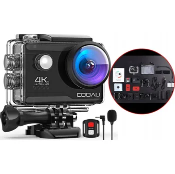 IP kamera Sportovní kamera COOAU KAMERA SPORTOWA 4K UHD WIFI EIS 4K UHD