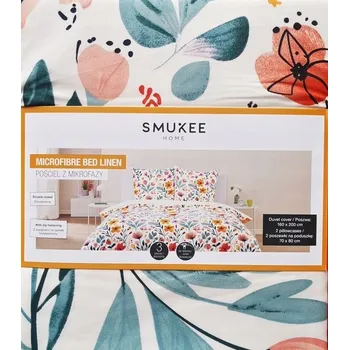 Povlečení Smukee Povlečení sada povlečení proužky mikrovlákno 220x200 + 2 ks 70x80