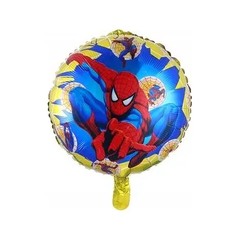 Balónek Fóliový balónek Spiderman, kulatý, 45 cm (18")
