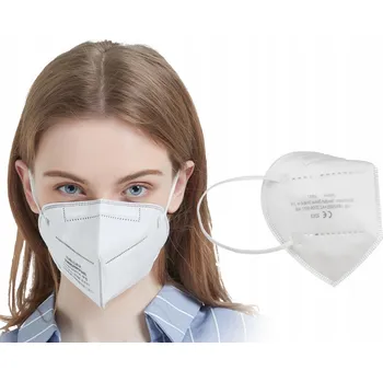 respirátor RESPIRÁTOR KN95 FILTR FFP2 5 VRSTEV OCHRANNÝ