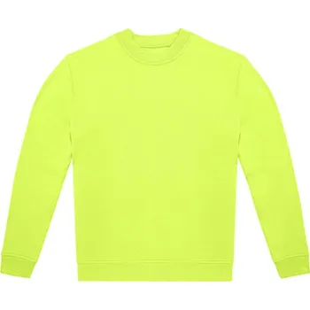 Pánská mikina B&amp;C Unisex mikina WG007 Acid Lime 3XL