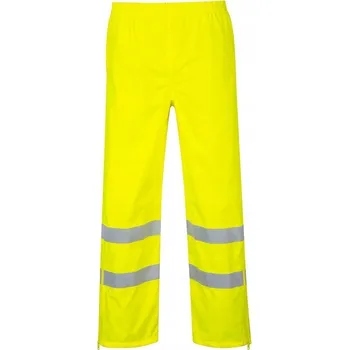 Pracovní obuv Výstražné prodyšné kalhoty PORTWEST Žluté XL XL