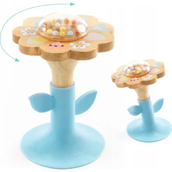 Chrastítko kytička s přísavkou BABYSWIPI DJ06140