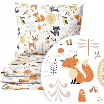 Povlečení Sada povlečení Čtyři Sloni 100 x 135 cm, vícebarevné