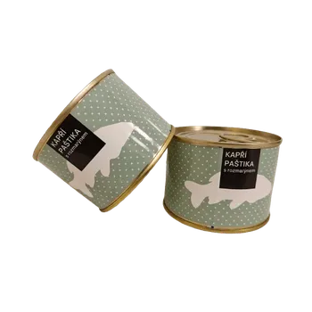 paštika a pomazánka Kapří paštika s rozmarýnem 190 g