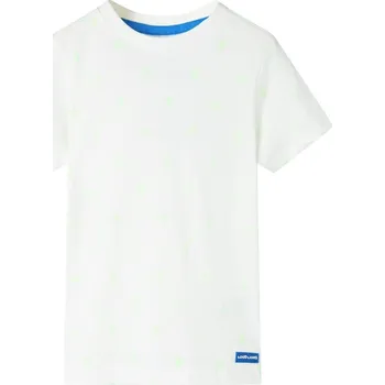 Chlapecké tričko vidaXL Dětské tričko 104 [12395] Barva: ecru