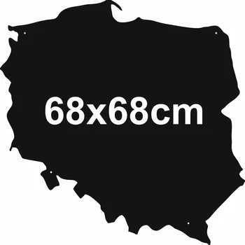 Bílá Magnetická Tabule na magnety z cest | 60x100 cm | Pevná VELKÁ