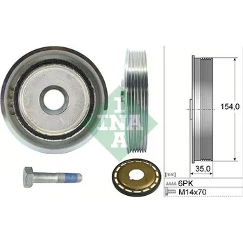 Sada řemenice, klikový hřídel Schaeffler INA 544 0112 21