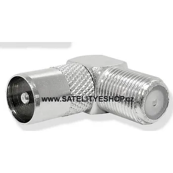 Anténní redukce Redukce F zásuvka-IEC samec úhlový