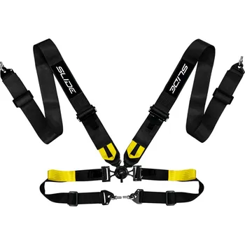 Návlek na bezpečnostní pás Bezpečnostní pásy 4-bodové Slide V2 Quick černé 3"