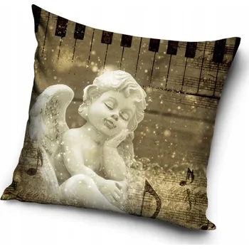 Povlak na dekorativní polštářek Povlak na polštář Retro 40x40 Dekorativní Anděl
