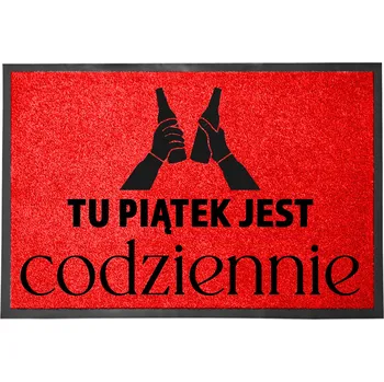 Rohožka Hotová gumová kokosová rohožka 40 x 60 cm