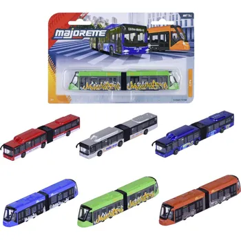 autíčko Majorette MAN City Autobus, Tramvaj kovové, 6 druhů