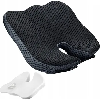 Polštář ORTOPEDICKÝ POLŠTÁŘ PRO SEDĚNÍ PROFILOVANÝ PAMĚŤOVÝ NA ŽIDLI KŘESLO