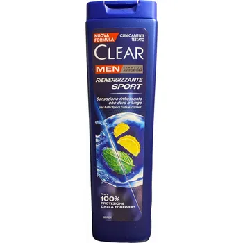 Šampon Clear šampon proti lupům pro muže, energizující, 225 ml